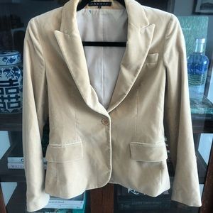 Theory Structured Velvet Blazer